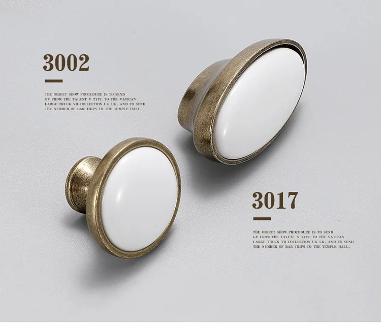 Белые керамические дверные ручки, европейские ручки для антикварной мебели, ручки и ручки для кухонного шкафа