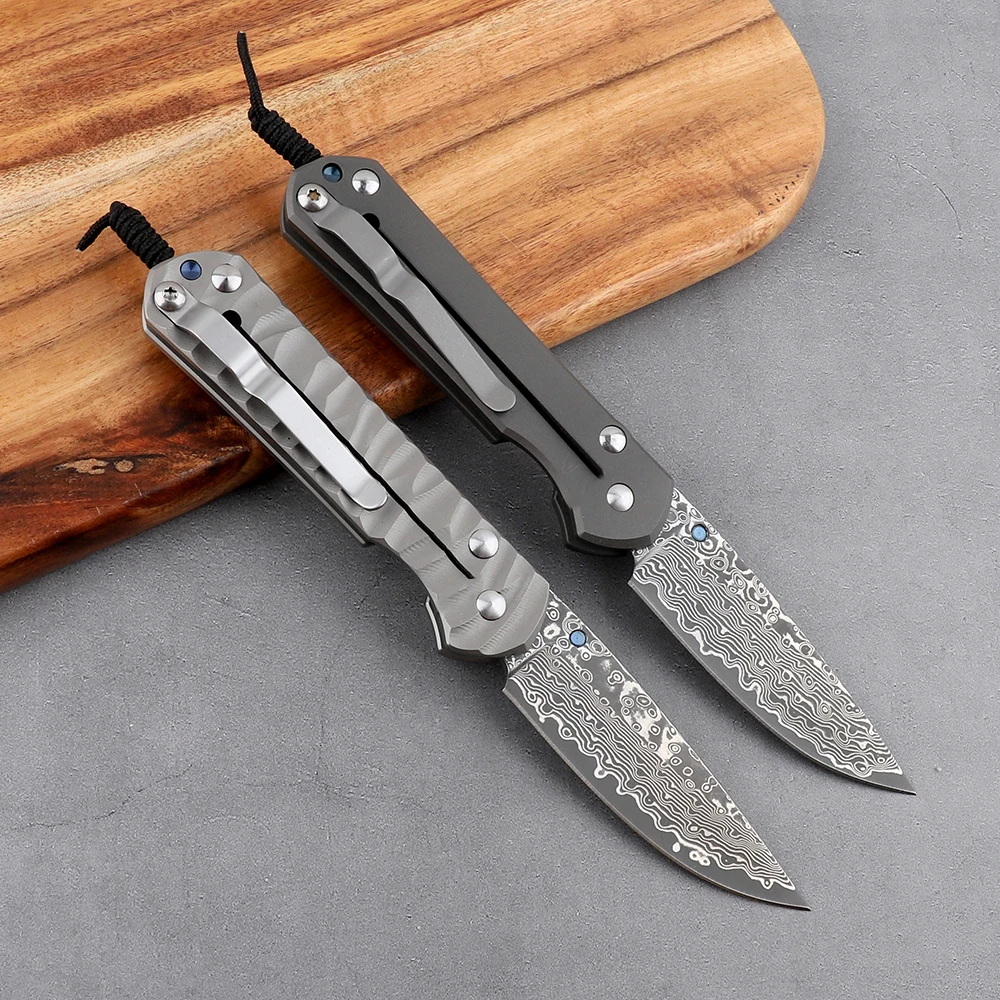 Тактический маленький складной нож Sebenza ручной инструмент из дамасской стали с