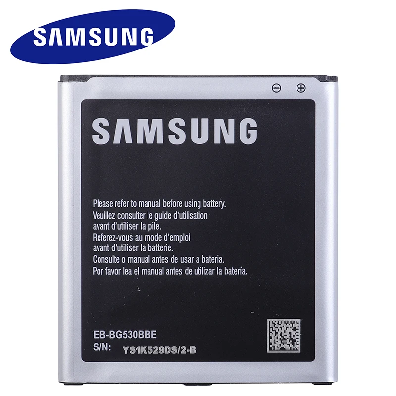 SAMSUNG батарея EB-BG530BBC EB-BG530BBE для Galaxy Grand Prime J3 2016 J320F/DS j2 prime G5308W G530 G531F SM-G532F J5 2015 |