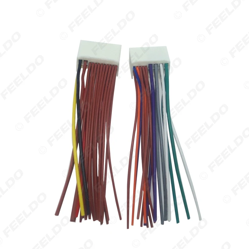 Автомобильный аудио радио ISO кабель питания FEELDO адаптер для Hyundai IX35/Tucson KIA