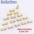 0451 18082410 SMD 0.25A0.5A0.75A1A1.5A2A3A3.15A4A5A6.3A7A8A10A12A15A быстродействующий одноразовый предохранитель 250mA500 мА750 мА