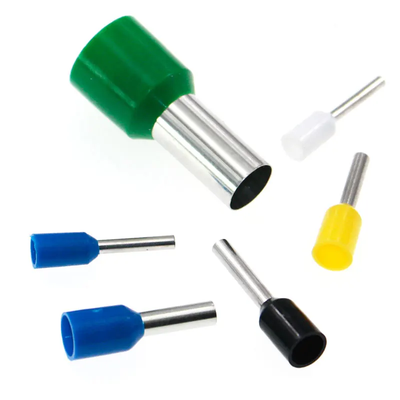 2120 шт. изолированные концевые клеммы для шнура оловянные медные обжимные