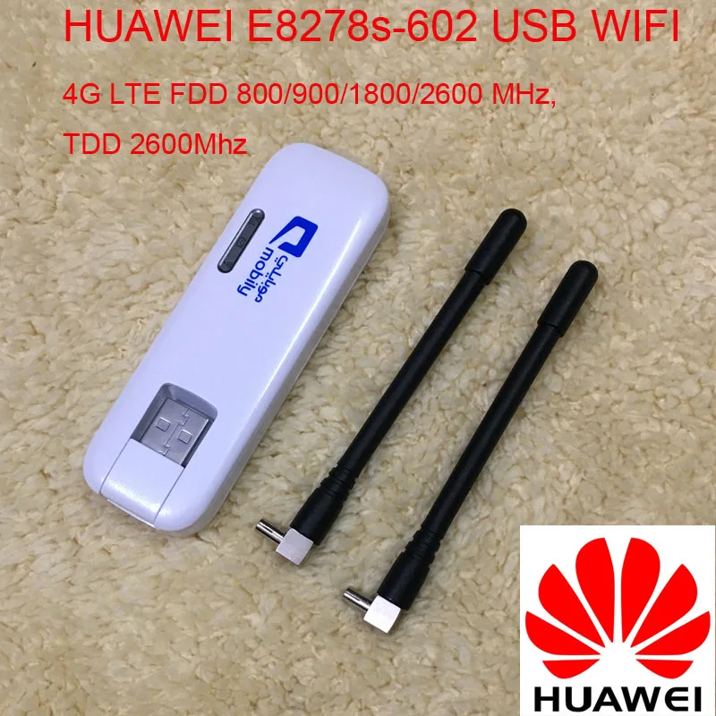 Разблокированный Huawei E8278 4g 150 Мбит/с lte USB Беспроводной модем e8278s 602 Wi Fi палку для mac