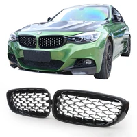 car front kidney grills diamond grille for bmw 3 series gt f34 gran turismo 320i 328i 330i 335i 325d 2012 2019 car styling