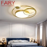 fairy gold ceiling light modern creative nordic lamp fixtures led home for living dining room