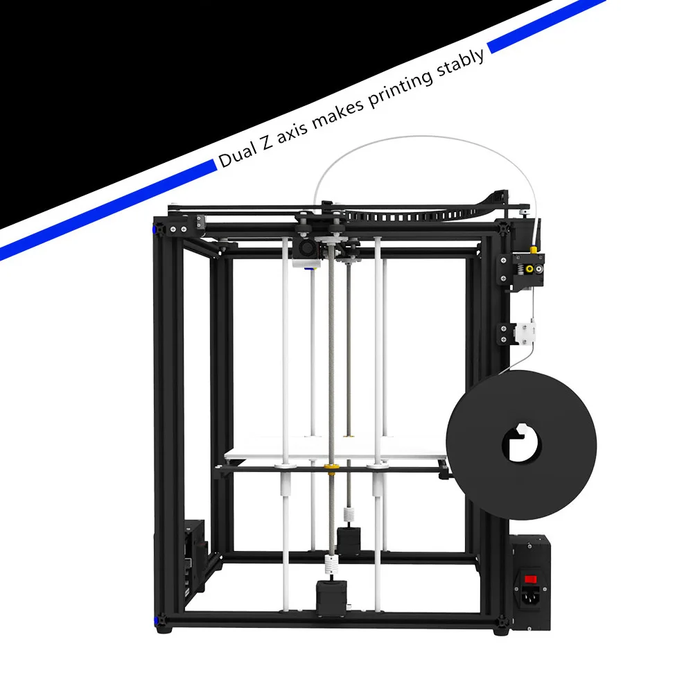 Tronxy 3D принтер X5SA-400/X5SA Высокая точность 400*400*400 мм большой размер печати 3,5 дюймов TFT сенсорный экран PLA ABS Нити
