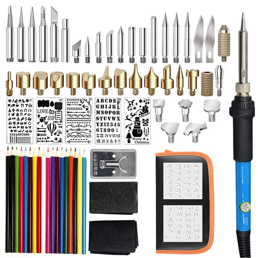 

Набор электрического паяльника с регулируемой температурой, 71 набор, инструменты для гравировки и полиграфирования, набор свинцового паял...