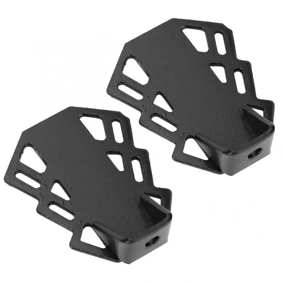 Bike Rear Feetpegs Anti-slip 2pcs Mountain Terrain Bicycle Iron Pedal Foot Rest with 5mm Hole | Спорт и развлечения