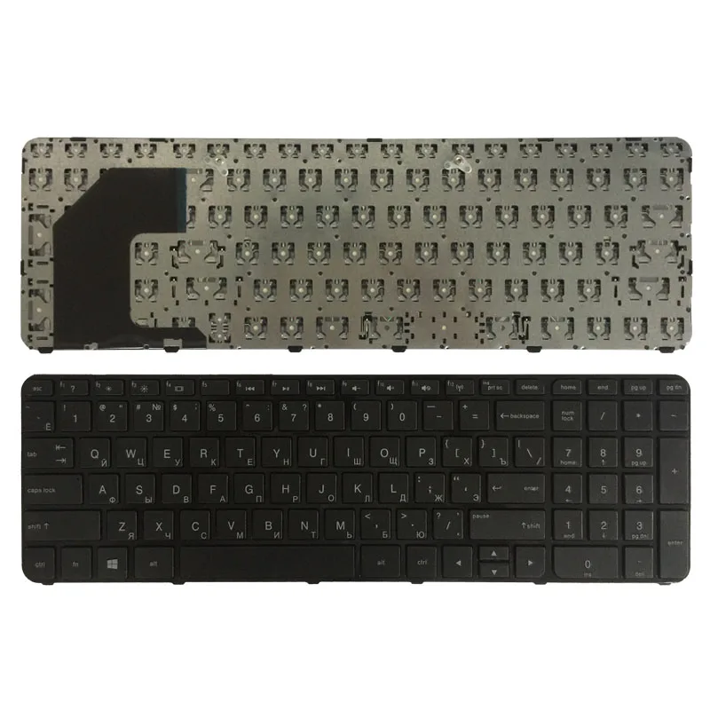 Русская черная клавиатура для HP Pavilion 15 B b000 b100 15T 15t 15Z B183 B058SR U36 RU с рамкой|keyboard for