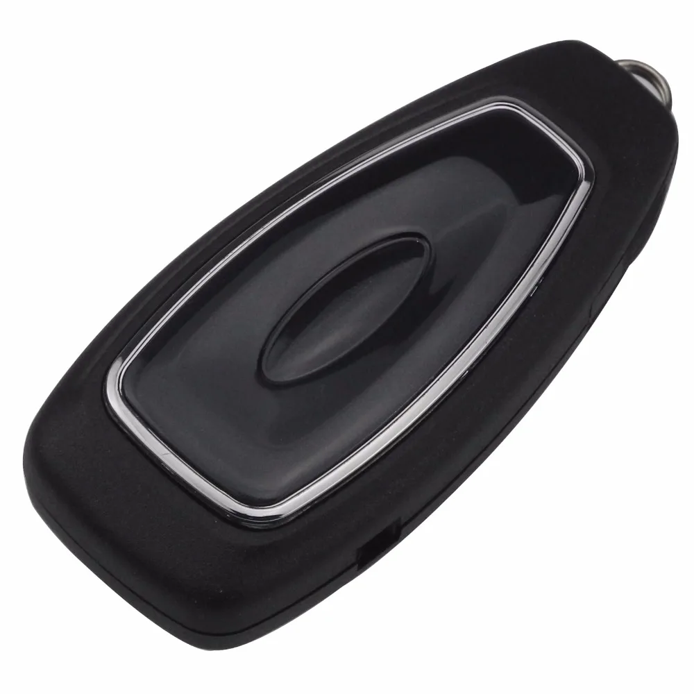 jingyuqin 3 Button Car Key Shell with Insert Blade Replacement Smart for Ford Mondeo Fiesta Focus Titanium C-Max Kuga Refit | Автомобили и