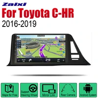 car auto player gps navigation for toyota c hr 20162019 car accessories android multimedia player system radio stereo