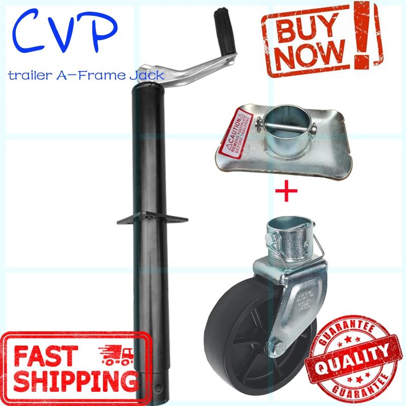 Круглый A Frame Трейлер Джек topwind с ножной пластиной и колесиком колесная Лодка RV