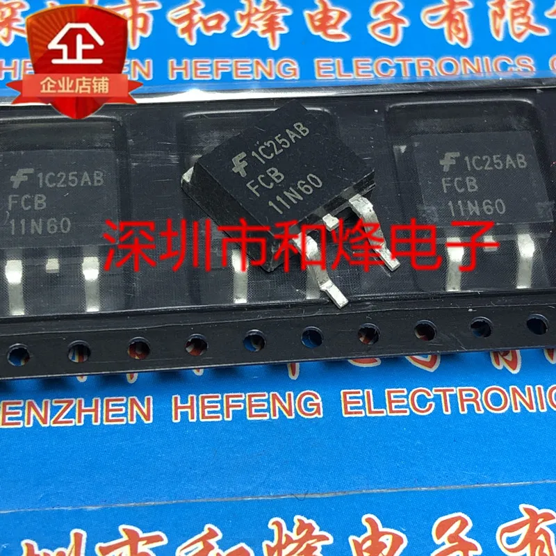 5 шт./лот FCB11N60 TO-263 600V 11A