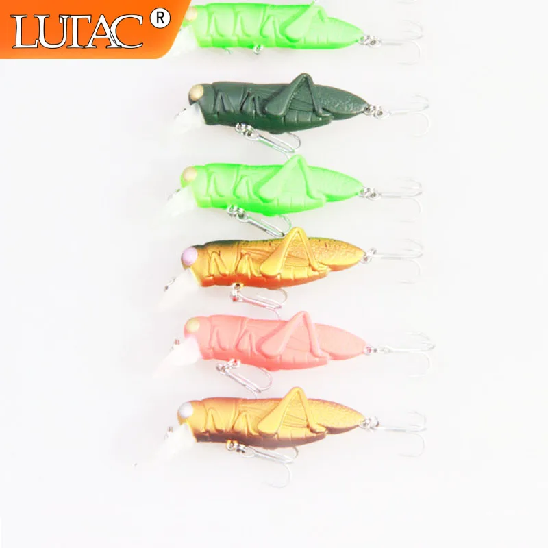 

Lutac Minnow Fishing Lure Wobblers 45mm 3.5g Floating Pesca Jerkbait Artiificial Tackle