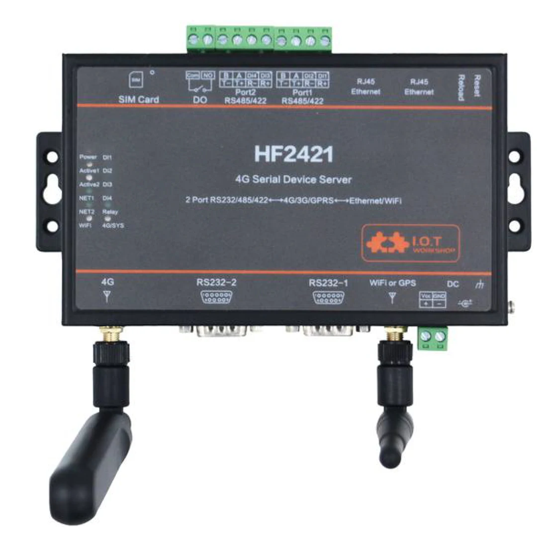 Модуль Wifi последовательное устройство сервер RS232 RS485 RS422 в Ethernet беспроводной 4G 3G