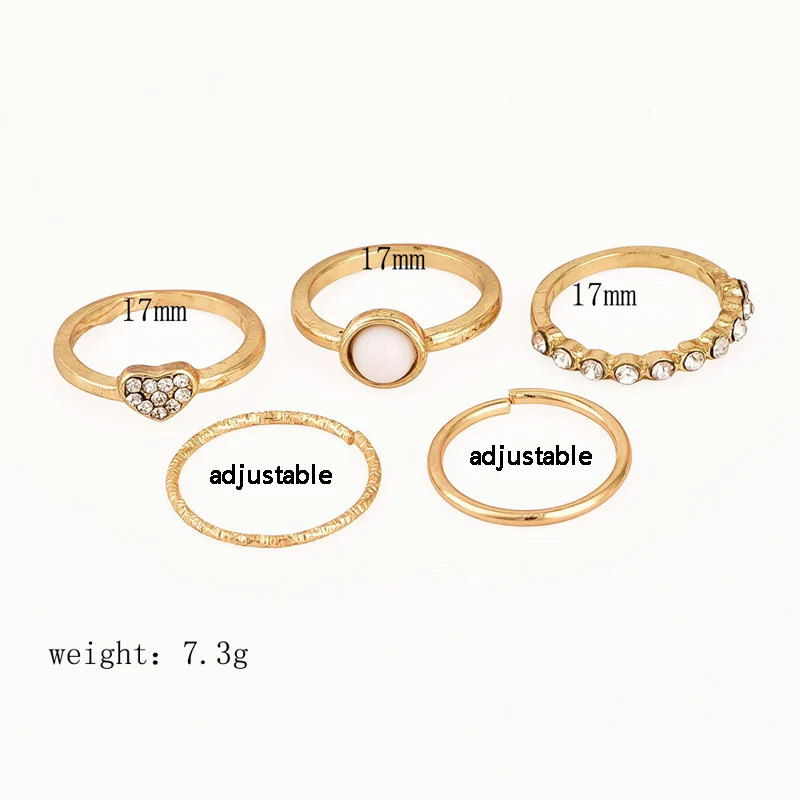 

YUNAO Set Ring Jewelry 2021 New Explosive Accessories Simple And Beautiful Rings for women Net Red Temperament Wild Joint Rings
