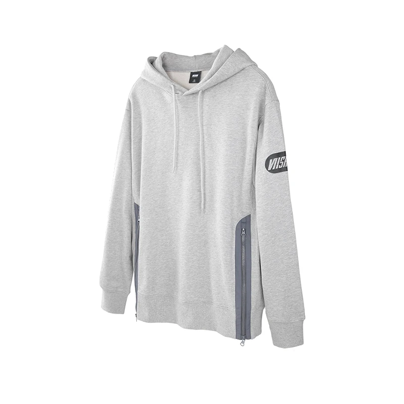 VIISHOW уличная Мужская толстовка, бренд Sudaderas Para Hombre,, лоскутные толстовки, мужские толстовки, Felpa Uomo, мужские толстовки WD1033191 - Цвет: grey