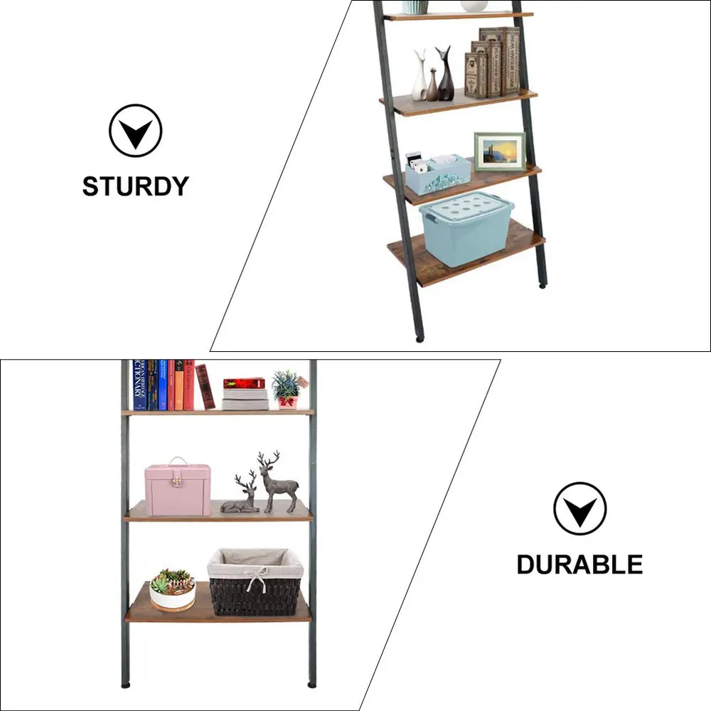 

1Pc Industrial Style Storage Bookshelf Decorative Flowerpot Display Bracket