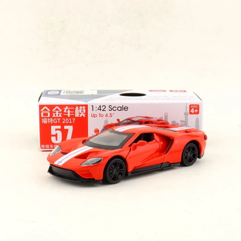 Весы CAIPO 1:42 2017 Ford GT Литые металлические модели автомобилей для коллекции подарок