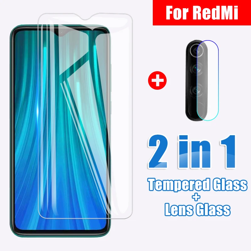 Полное покрытие закаленное стекло для Xiaomi Redmi Note 8 7 Pro 8T Защитная пленка объектива