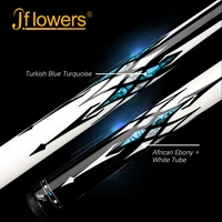 jflowers billiard carbon fiber pool cue stick carbon energy technology real inlay cue kit with extension