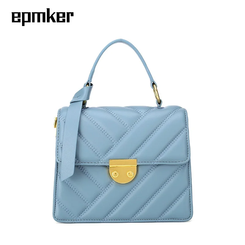 

Роскошные Дизайнерские Сумочки EPMKER, брендовые сумки, миниатюрная сумка через плечо, модные кошельки и сумка, сумка на плечо, милая Боковая С...