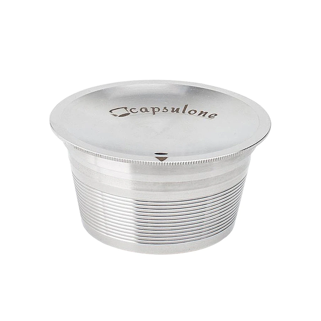 

Refillable Reusable Coffee Capsules with Spoon And Brush for Kitchen