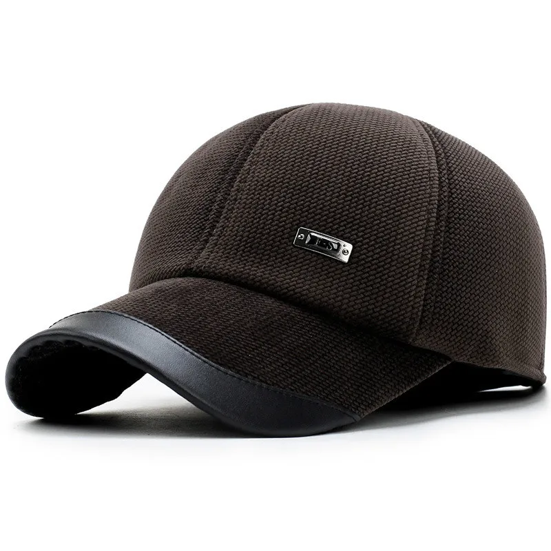 Осень зима 2019 модная бейсболка ветрозащитные шапки для защиты ушей теплая шапка