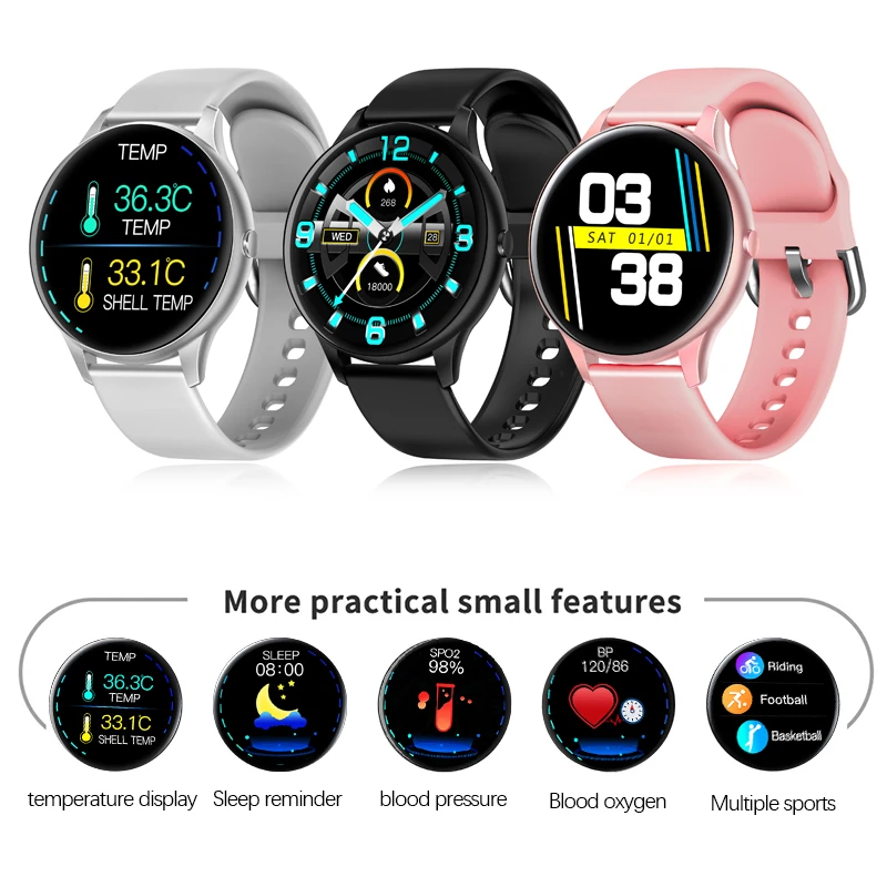 

LIGE smart watch women Waterproof Sport For IOS Android phone Smartwatch woman Heart Rate Monitor Blood Pressure fitness tracker