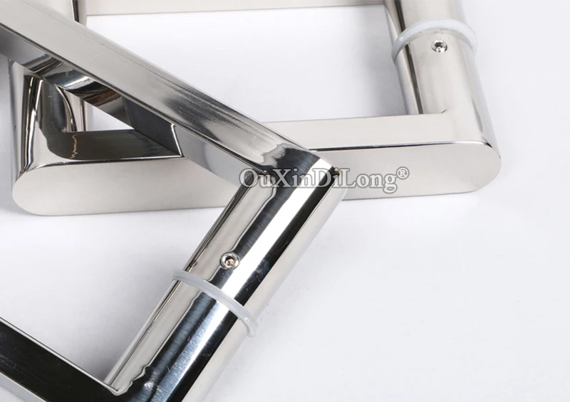 Новое поступление 2 шт. безрамные ручки для душевой кабины из нержавеющей стали 304