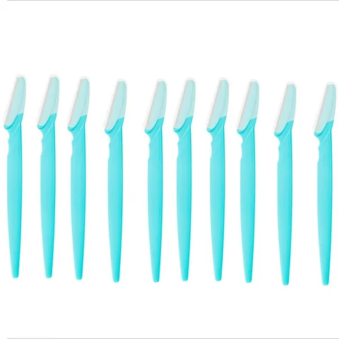 Набор из 10 шт. триммеров для бровей  plastic+metal