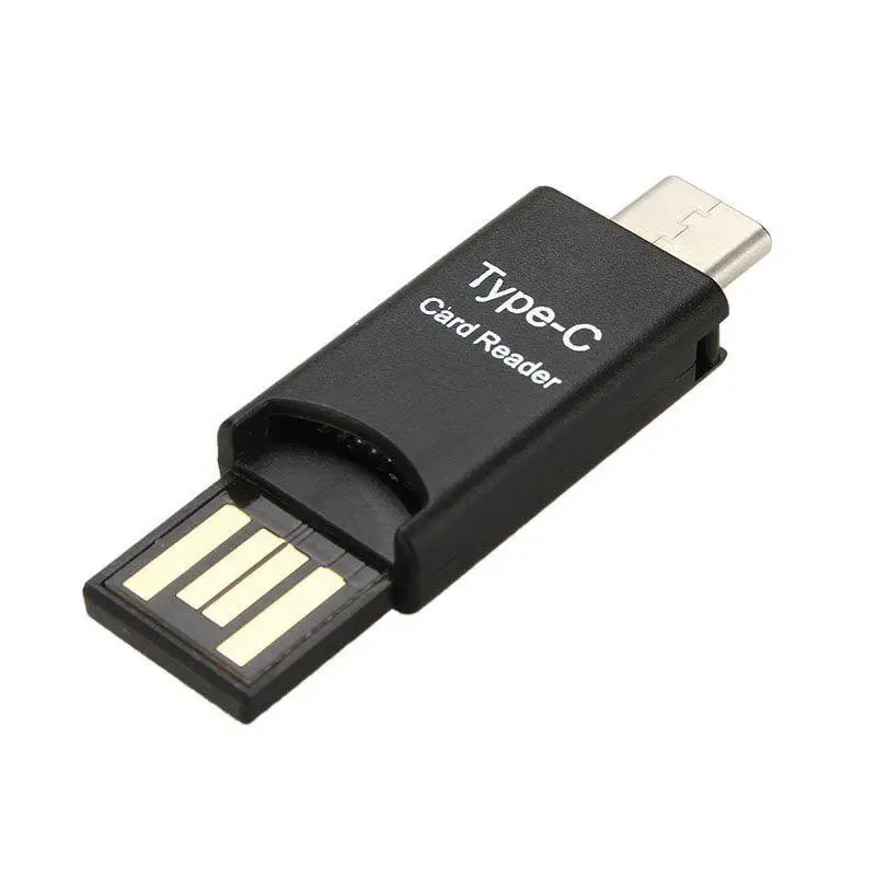 

Адаптер USB Type C для кардридера Micro-SD TF для ПК, мобильного телефона