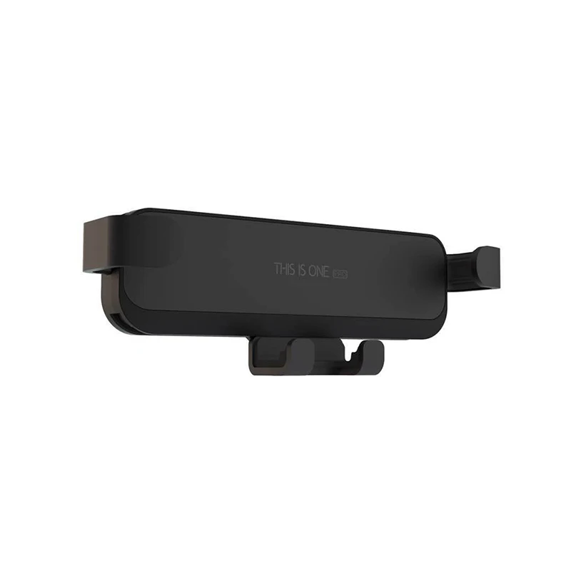type4 black Universal Gravity Bracket Car Phone Holder Air Vent Mount Stand Clip For Smartphone in Car Holder for iPhone X XS MAX Samsung S8 - Цвет: type4 black