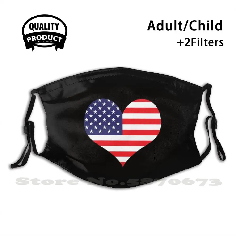 

Модные маски для рта со звездами и полосками в форме сердца, маска для лица с фильтром для взрослых и детей, маска для лица, карантин, лицо для рта и носа