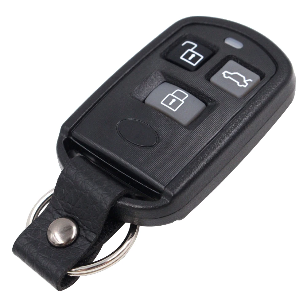 Keyecu Сменный Чехол для дистанционного ключа для hyundai Accent Elantra Sonata XG350 2002 2003 2004 2005 3 кнопки для автомобильного ключа