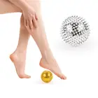 1 пара магнитных шариков для фитнеса для рук, органический мини-мяч для здоровья, физиотерапии, мяч для иглоукалывания рук, мячи для упражнений