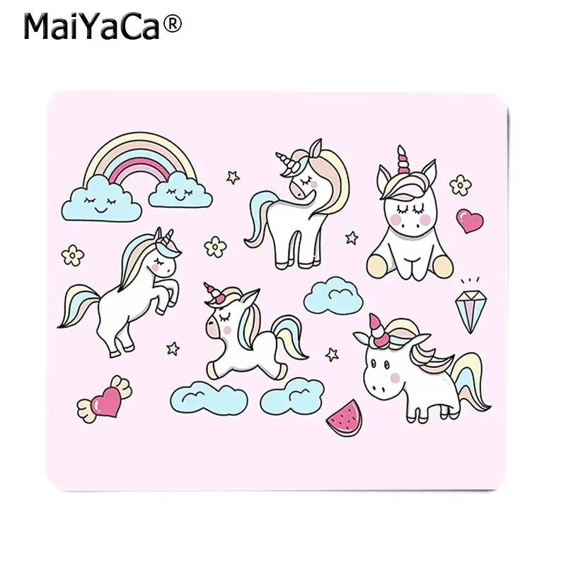 maiyaca top quality cute cartoon unicorn customized laptop gaming mouse pad top selling wholesale gaming pad mouse free global shipping