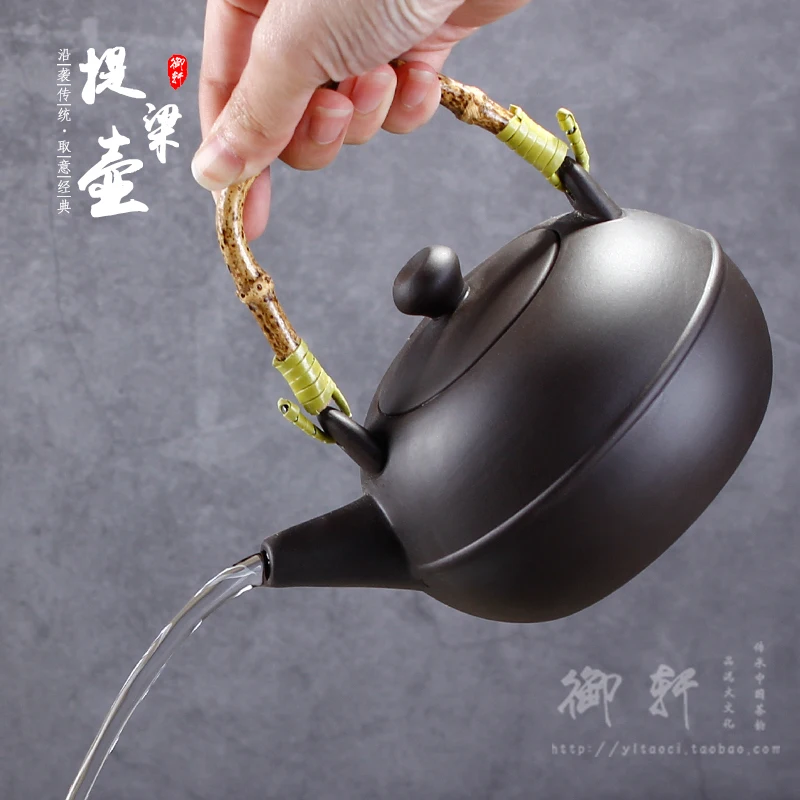 Керамические чайные горшки ручной работы ручная работа китайская Ручка термос