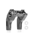 Зажим для руля Riser 4 дюйма, 1,5 дюйма, CNC для Harley Dyna Fat BobSoftail breakerTouring Road Glide, аксессуары для мотоциклов