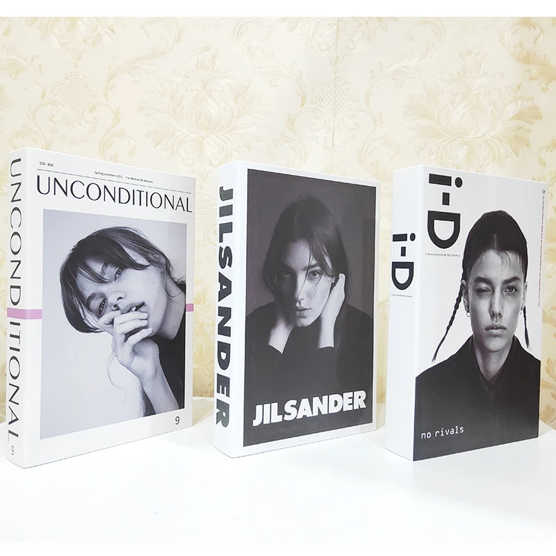 

Ins Fashion Fake Books for Decoration Home Decor Coffee Table Book Simulation Prop Book Model Hotel Room Decorations for Home