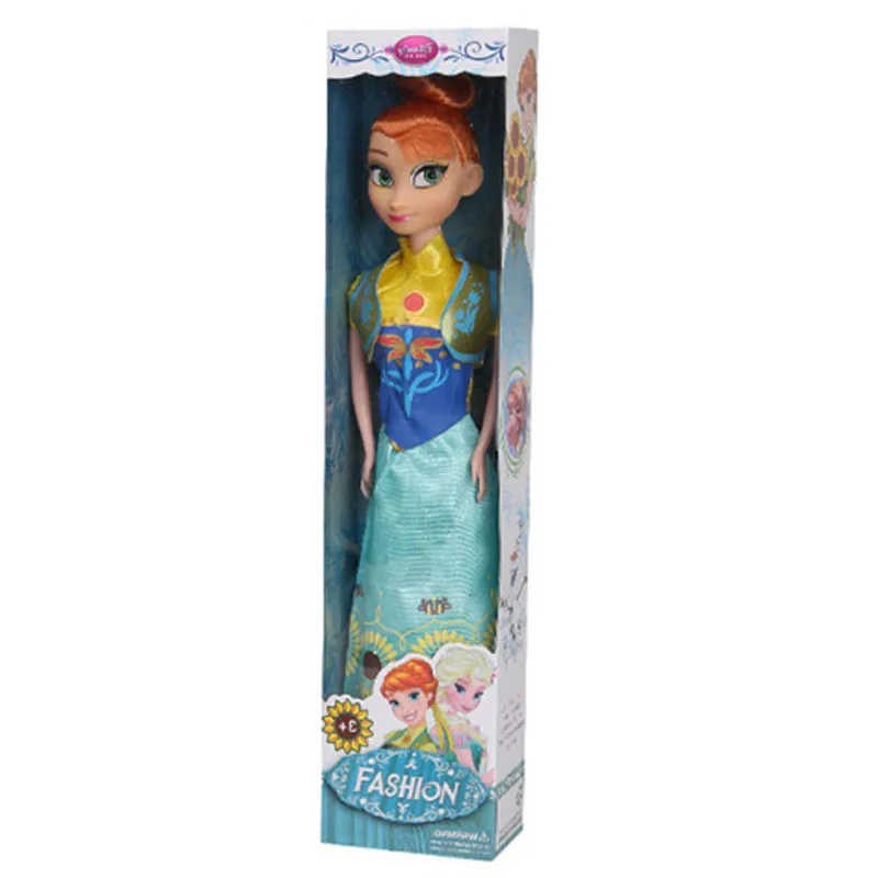 Disney новые детские куклы игрушки принцесса Эльза Анна Carttoon кукла Снежная королева дети девочки игрушки в подарок на день рождения для детей куклы 30 см - Цвет: C