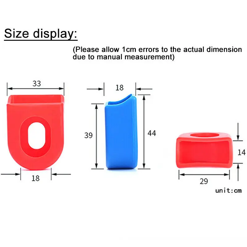 Silica Bicycle Crank Protector Cover 1Pair Gel Race Face Mountain Bike Road Cycle Boot Protectors Crankset Protective Case | Спорт и