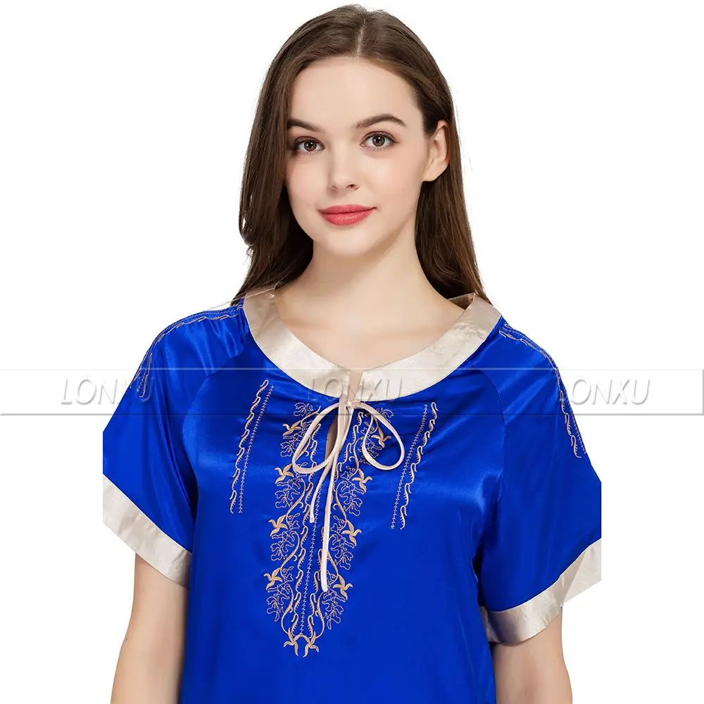 Женская атласная пижама ночные рубашки ночное белье ночная рубашка S M L XL _ для