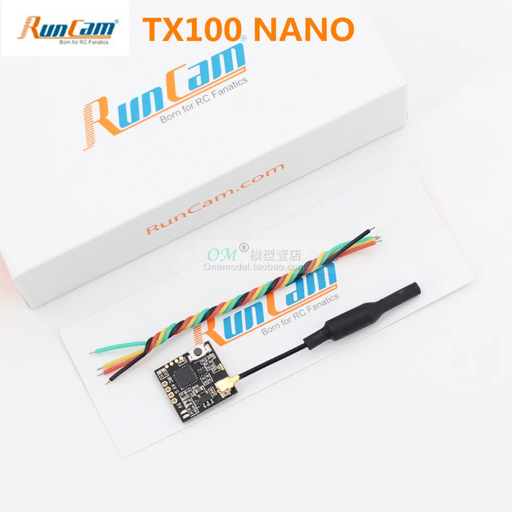 Оригинальный Runcam TX100 Nano 5 8G 37CH 25 МВт/100 мВт 14 мм * Видео FPV передатчик VTX для