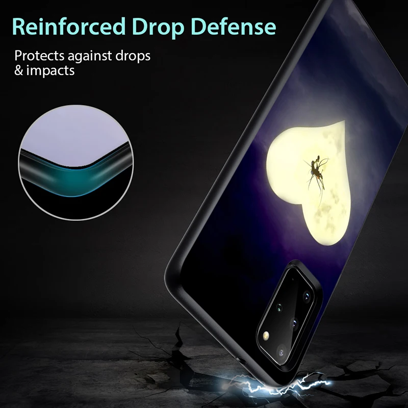 

Anime King Hearts for Samsung Note 20 10 9 8 Ultra Plus A91 A81 A71 A51 A42 A41 A31 A21 A12 A11 A01 Black Phone Case