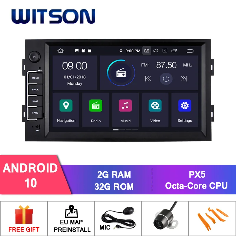 Автомобильный DVD-плеер WITSON Android 10 0 для PEUGEOT 308S автомобильный мультимедийный плеер