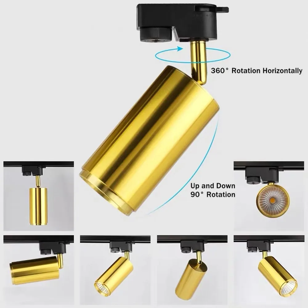 Светодиодный Трековый светильник [DBF] с регулируемой яркостью 5 Вт 7 10 12 15 20