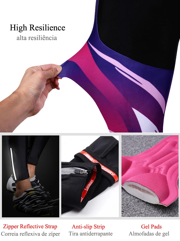 Дышащая летняя одежда для велоспорта с длинным рукавом Женский комплект из