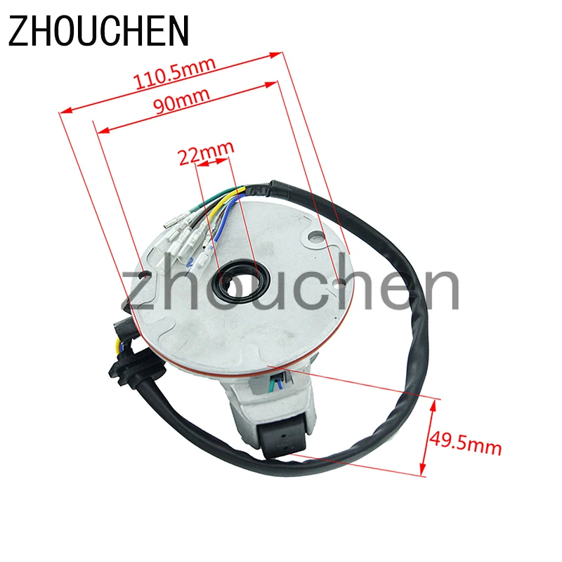 Off Road Motorbike Magneto Stator Coil High Quality Generator Magnet Motor Fit For Lifan 70cc-125cc Engines CQ-127-1 | Автомобили и