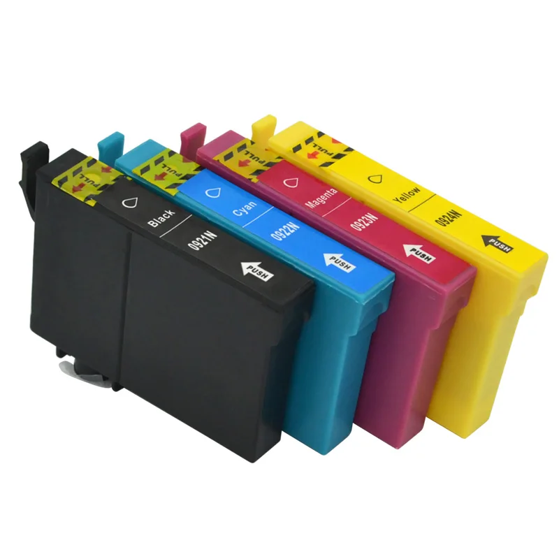 Картридж T0921N совместимый с чернилами Epson T0921 92N для принтера Stylus CX4300 TX117 T26 T27 TX106 TX119
